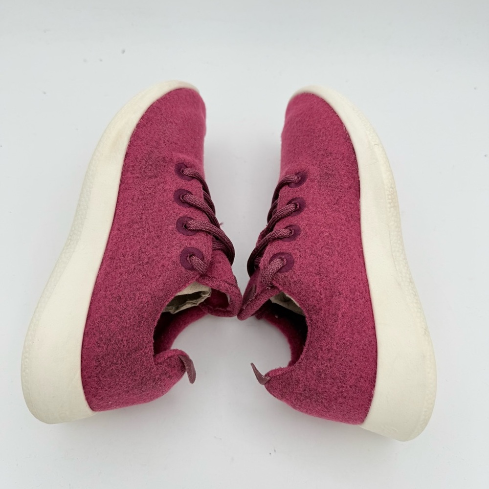 Allbirds - women's Wool Runner lace up sneakers Orchard merino wool shoes size 6 - Picture 7 of 10